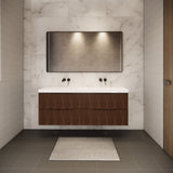 Riva BALI Wall Hung Vanity Brown Oak 
