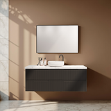 Riva BALI Wall Hung Vanity Matte Black