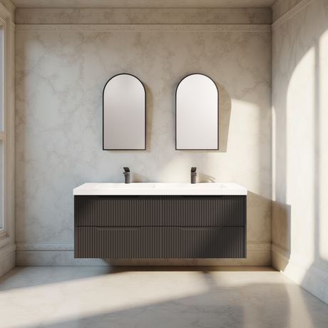Riva BALI Wall Hung Vanity Matte Black