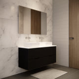 Riva BALI Wall Hung Vanity Matte Black