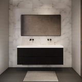 Riva BALI Wall Hung Vanity Matte Black