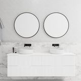 Riva BALI Wall Hung Vanity Matte White (All Sizes)