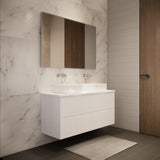 Riva BALI Wall Hung Vanity Matte White