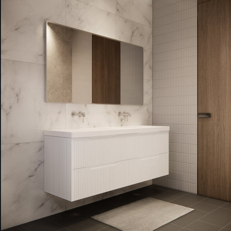 Riva BALI Wall Hung Vanity Matte White