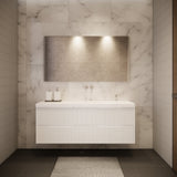 Riva BALI Wall Hung Vanity Matte White