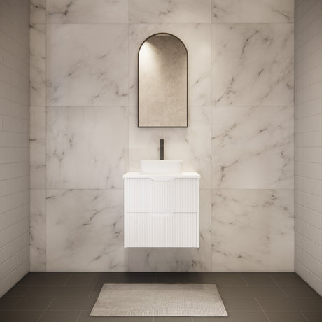 Riva BALI Wall Hung Vanity Matte White