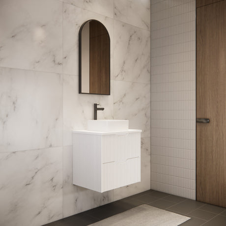 Riva BALI Wall Hung Vanity Matte White