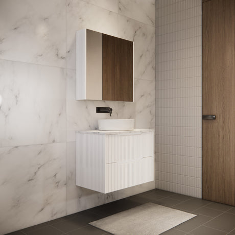 Riva BALI Wall Hung Vanity Matte White