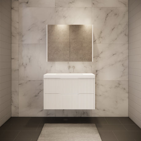 Riva BALI Wall Hung Vanity Matte White