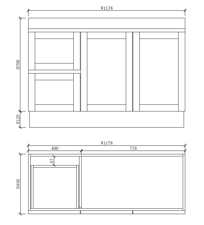 Riva MIAMI Freestanding Vanity Matte White
