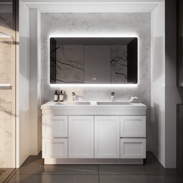 Riva MIAMI Freestanding Vanity Matte White