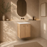 Riva Tofino Wall Hung Vanity Coastal Oak 