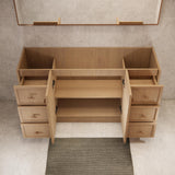 Riva Tofino Wall Hung Vanity Coastal Oak (All Sizes)