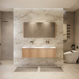 Riva VIENNA Wall Hung Vanity American Oak