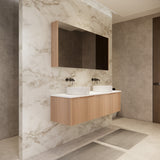 Riva VIENNA Wall Hung Vanity American Oak