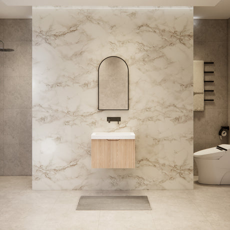 Riva VIENNA Wall Hung Vanity American Oak