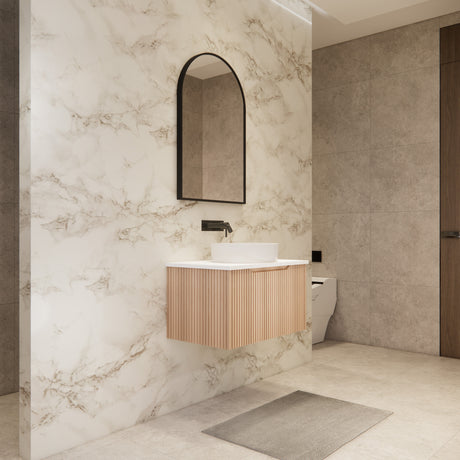 Riva VIENNA Wall Hung Vanity American Oak