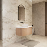 Riva VIENNA Wall Hung Vanity American Oak