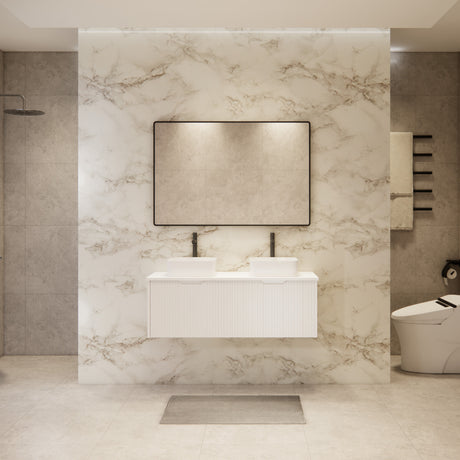 Riva VIENNA Wall Hung Vanity Matte White