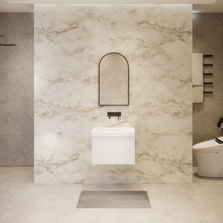 Riva VIENNA Wall Hung Vanity Matte White