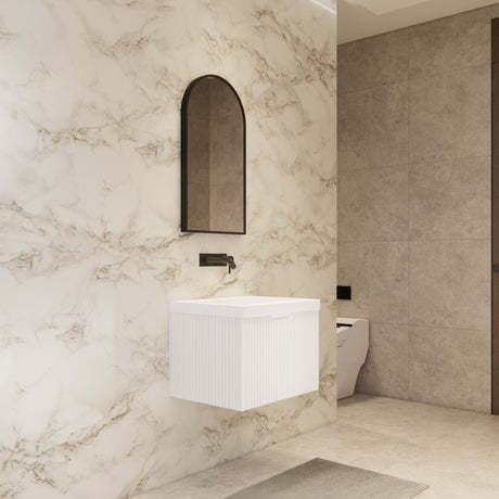 Riva VIENNA Wall Hung Vanity Matte White