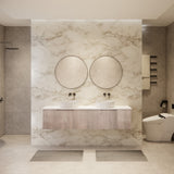 Riva VIENNA Wall Hung Vanity White Oak (All Sizes)