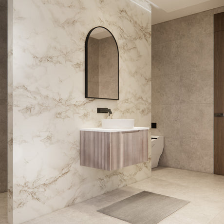 Riva VIENNA Wall Hung Vanity White Oak (All Sizes)