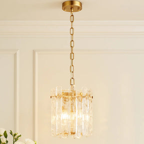 Riviera 1lt Pendant Gold