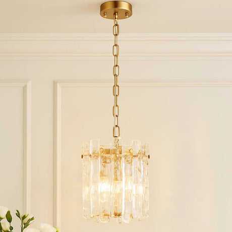 Riviera 1lt Pendant Gold
