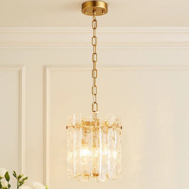Riviera 1lt Pendant Gold