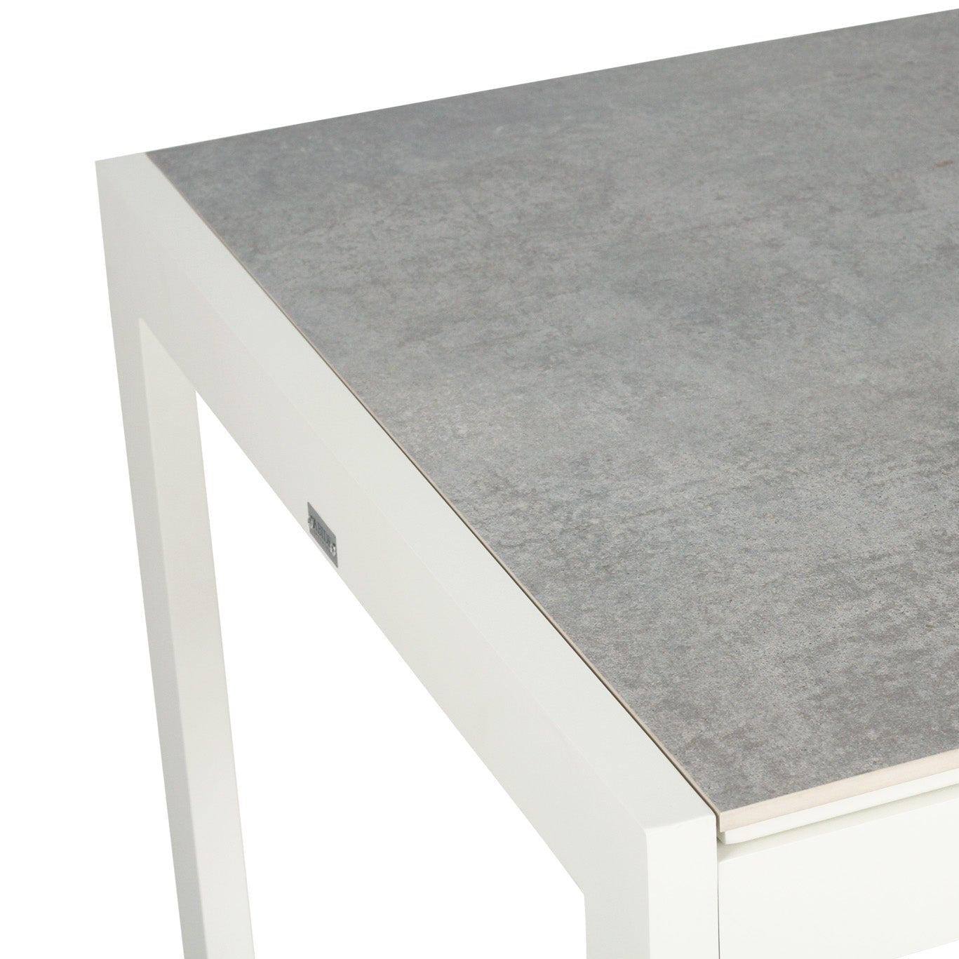 Rocco Outpost Dining Table 0.8m – Pearl Whitley