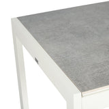 Rocco Outpost Dining Table 0.8m – Pearl Whitley