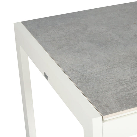 Rocco Outpost Dining Table 0.8m – Pearl Whitley