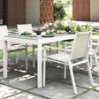 Rocco Outpost Dining Table 1.6m – Pearl Whitley