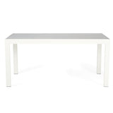 Rocco Outpost Dining Table 1.6m – Pearl Whitley