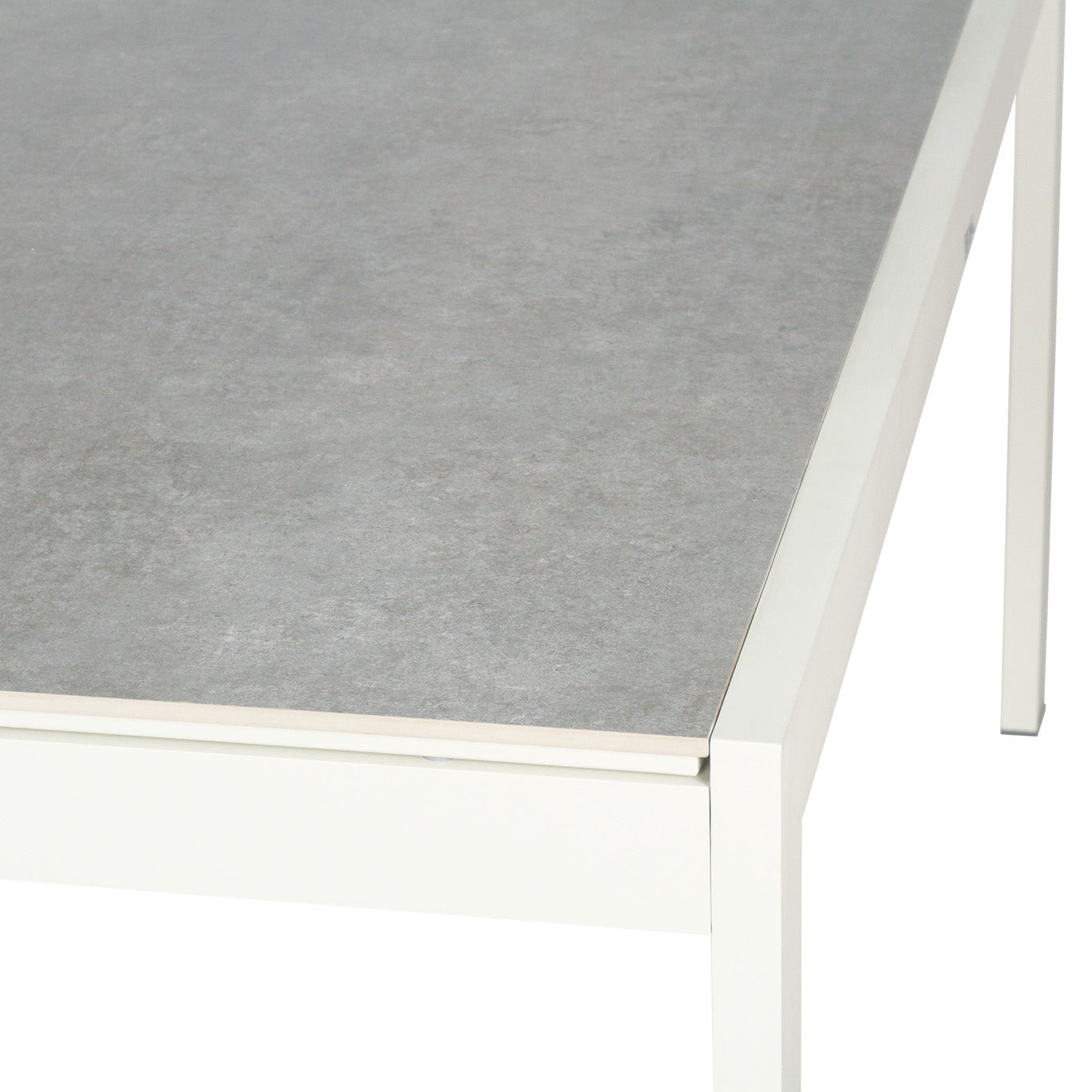 Rocco Outpost Dining Table 1.6m – Pearl Whitley
