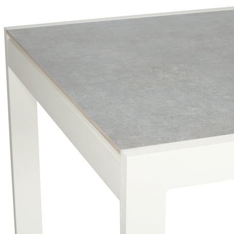 Rocco Outpost Dining Table 1.6m – Pearl Whitley