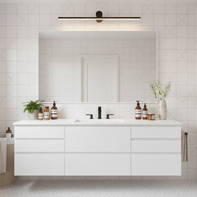 Roka 16W Led Vanity Light Black