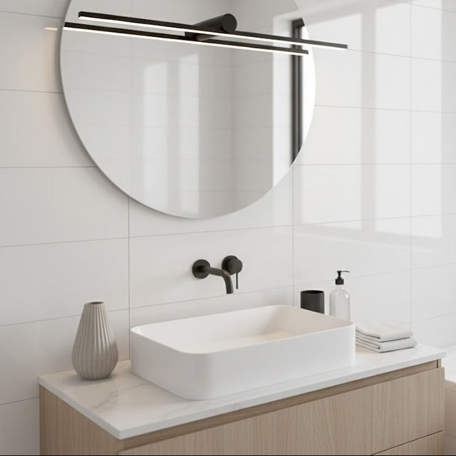 Roka 23W Led Vanity Light Black