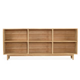 Roman Teak Bookcase - 2m