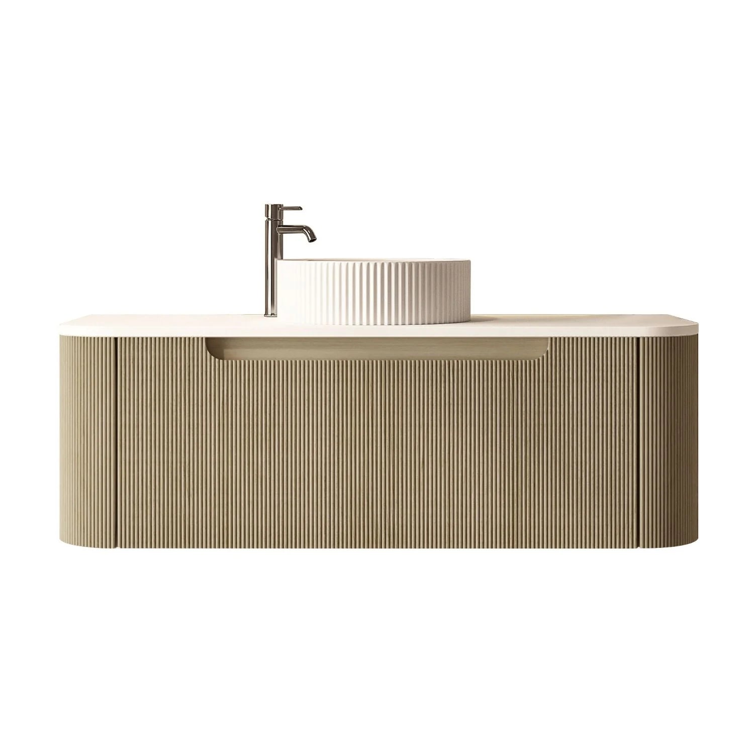 Rome Wall Hung Vanity Bur Oak 1200mm