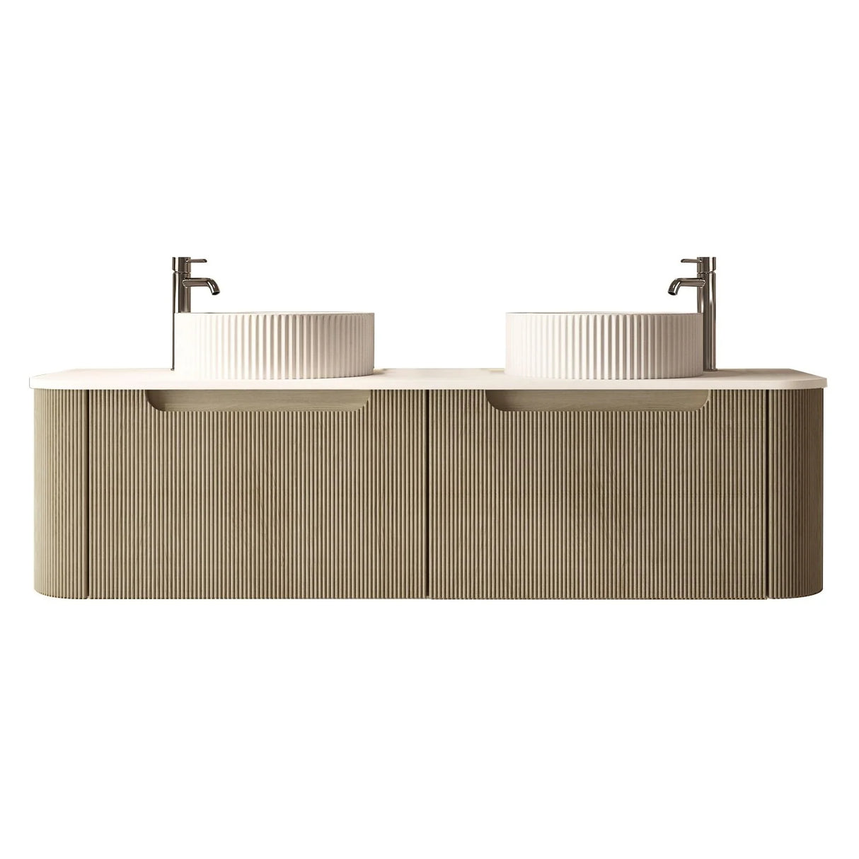 Rome Wall Hung Vanity Bur Oak 1500mm
