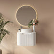 Rome Wall Hung Vanity Matte White 600mm