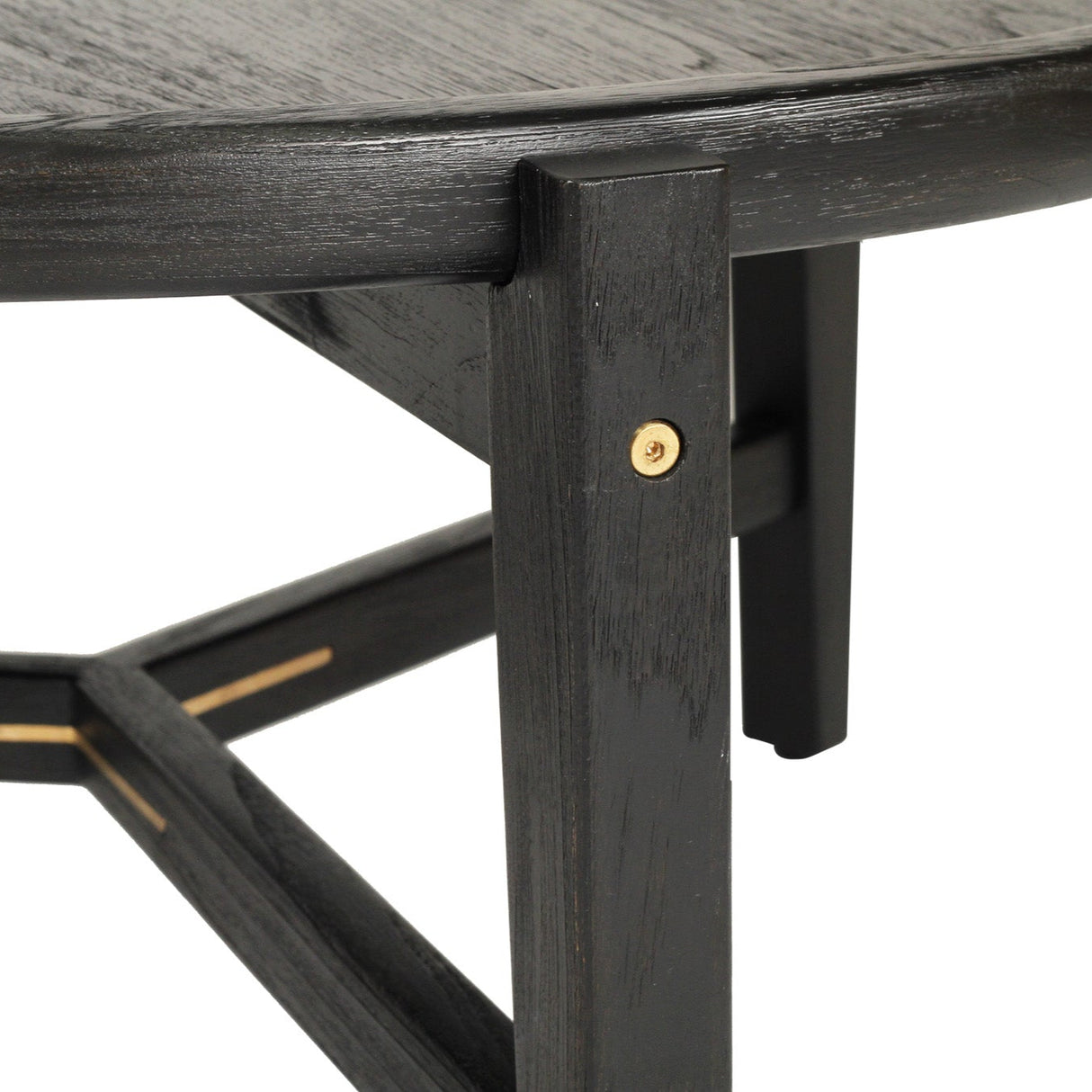 Ronan Coffee Table - 0.8m - Black