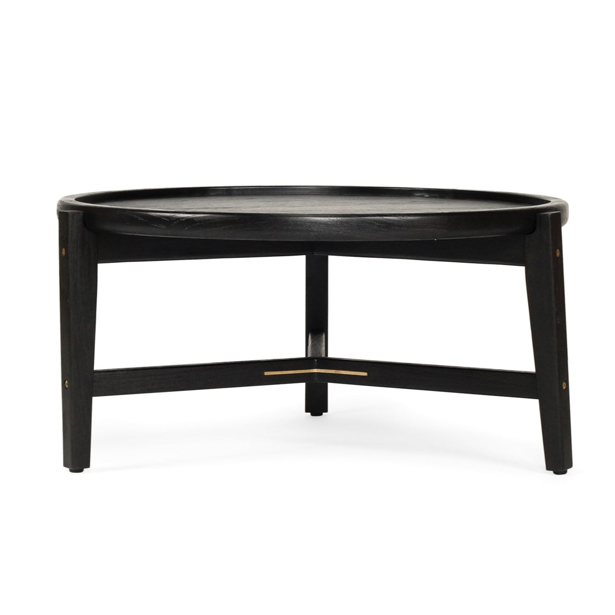 Ronan Coffee Table - 0.8m - Black