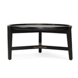 Ronan Coffee Table - 0.8m - Black
