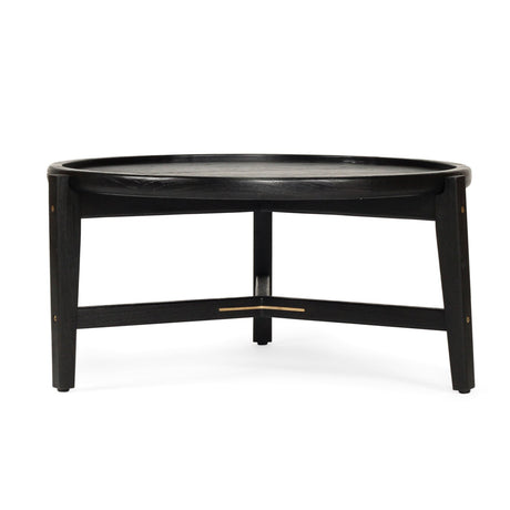 Ronan Coffee Table - 0.8m - Black
