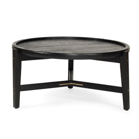 Ronan Coffee Table - 0.8m - Black