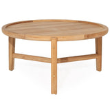Ronan Coffee Table - Natural - 0.8m