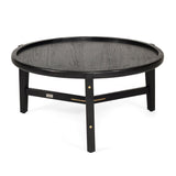 Ronan Teal Coffee Table - 0.8m - Black